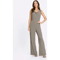 heine Jumpsuit Jersey-Overall Ärmellos Innenbeinlänge ca. 76 cm