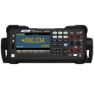 Hantek 5 1/2 6 1/2 True RMS Digital Multimeter Dual Display 30,000rdgs/s Reading Rate + 10,000 Memory Desktop Multiteste