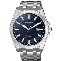 Citizen Solaruhr BM7108-81L, Armbanduhr, Herrenuhr, Datum, Saphirglas, Edelstahlarmband