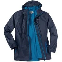 Blue Wave Funktionsjacke Blue Wave leichte Funktionsjacke blau große Größen