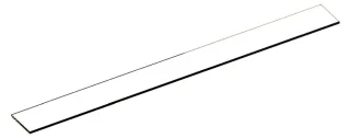 Keuco Glasabl. Ersatzteil SPS 90110 755x80x6mm, 90110000038 90110000038