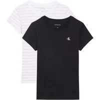 Calvin Klein Jeans T-Shirt 2-PACK TEE Regular fit für Kinder mit Markenlogo