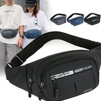 nsihing Umhängetasche Umhängetasche Herren Brusttasche Schwarz, Große Kapazität, Nylon Crossbody Bag für Alltag, Sport, Reisen und Outdoor