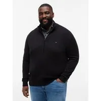 Tommy Hilfiger Big & Tall Strickjacke BT-ESSENTIAL COTTON ZIP THRU-B Großen Größen