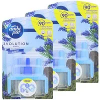 ambi pur Raumduft 3 x Ambi Pur 3Volution Capri Brise Lufterfrischer jeweils 20ml Nachfül