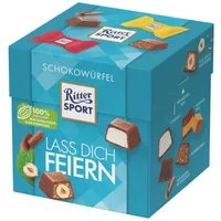 Ritter SPORT Schokolade, Ritter Sport Schokowürfel Lass Dich Feiern 22er Packung 176g