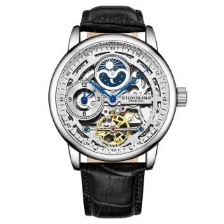 Silber und Schwarz Automatik 42mm