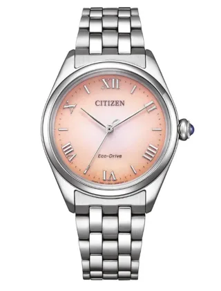 Citizen L Serie Damen Silberne Uhr EM1140-80X