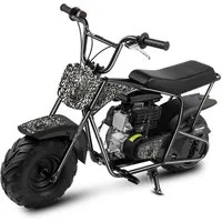 Oryxearth Dirt-Bike Pocket bike Minicross 105cc 20km/h Gasbetriebenes Offroad-Motorrad