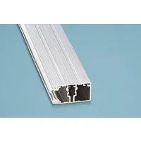 terrassana Abschlussprofil Randprofil Premium Alu-Alu 60mm breit – für 16mm Stegplatten (Komplett-Set, Alu - Alu inkl. Lippendichtung)