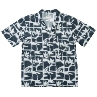 STACCATO - Kn.-Hemd dark blue aop - Gr. - 164