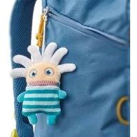 Schmidt Spiele Kuscheltier Plüsch Stofftier Sorgenfresser Anhänger Aye-Q 10,5 cm 42666
