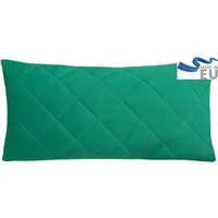 OTTO home Microfaserkissen Microlux Kopfkissen 40x80 cm, 80x80 cm, Füllung: 3D-Faserbällchen, Bezug: Microfaser-Feinbatist samtweich, Seitenschläfer, Rückenschläfer, Kissen, in den Farben: weiß, blau, rosa & grün