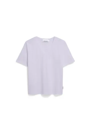 Armedangels - LUALAA V-NECK soft lilac - Gr. - L