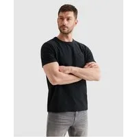PME LEGEND T-Shirt Short sleeve r-neck jacquard jersey mit Logo Stickerei
