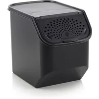 TUPPERWARE Vorratsdose Tupperware Kartoffel-Lager schwarz