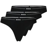 BOSS String 3P THONG (Packung, 3-St., 3er) mit BOSS Logobund