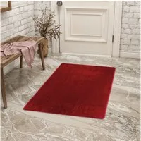 Teppium Teppich Unicolor - Einfarbig, Läufer, Höhe: 11 mm, Kurzflor Teppich Anti-Rutsch Rückseite Waschbar Flauschiger