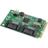 MiniPCIe I/O PCIe 2xSATA 6Gb/s, Controller