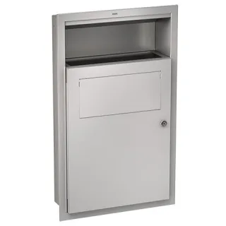 KWC Aquarotter Hygieneabfallbehälter, RODAN, Edst., 401x659x130 mm, Unterputz, ca. 6 l, 2000101359 2000101359