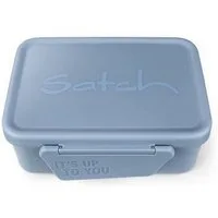 Satch Lunchbox Edelstahl Brotdose, Edelstahl, (Edelstahl Brotdose, 3-tlg., 1x Brotdose, 1x Trennfach), spülmaschinengeeignet