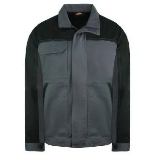 Dickies Zwei -Ton -Herren grau/schwarzer Alltagsjacke