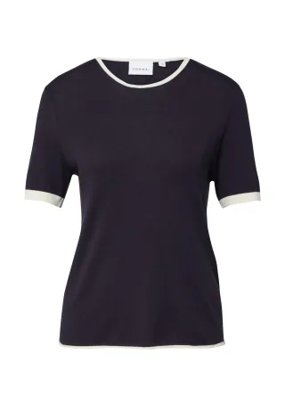 comma - Strickpullover blau - Gr. - 36