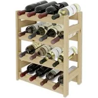 Lenmar Weinregal Lenmar Weinregal Weinregal Holz Flaschenregal für 12 - 91 Flaschen