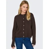 ONLY Strickjacke ONLSIMONI L/S O-NECK CARDIGAN KNT NOOS Materialmix, relaxed fit
