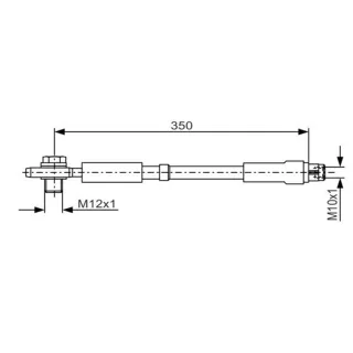 Bosch Bremsschlauch hinten Audi Allroad