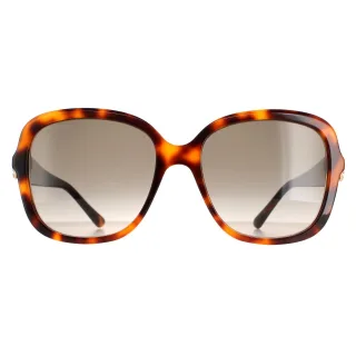 Jimmy Choo Square Damen Havanna Braun Farbverlauf SADIE/S