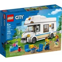 LEGO® LEGO® City 60283 Ferien-Wohnmobil Konstruktionsspielsteine, (190 St)