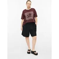QS Shorts Hose Shorts aus luftigem Leinenmix