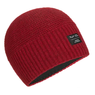 SALEWA - Sarner 2 Wool Mütze - Rot (Gr.UNI58)