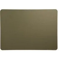 ASA SELECTION Platzset Tischset Lederoptik rough olive 46 x 33 cm, Tischwäsche