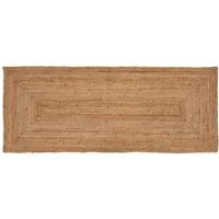 Atmosphera Créateur d'intérieur Teppich Langer Juteteppich für den Flur, 80 x 200 cm, Höhe: 5 mm
