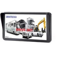 GABITECH 9 Zoll Navigationsgerät DRIVE- 9BT für LKW, PKW, WOMO LKW-Navigationsgerät (Europa, kostenlose Updates, großes Display, TTS-Stimme, Freisprecheinrichtung)