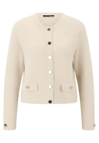 Betty Barclay - Casual-Strickjacke beige - Gr. - 44