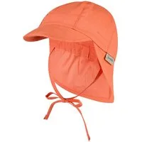Sterntaler® Schirmmütze UV-Schutz 50+ Schirmmütze mit Nackenschutz uni (1-St) Mütze mit Nackenschutz aus UV-Popeline (Bio) unifarben