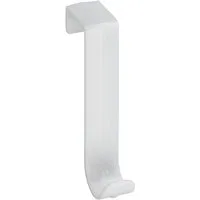 WENKO Badaccessoire-Set WENKO Türhaken Kunststoff Weiß (5 Stk)