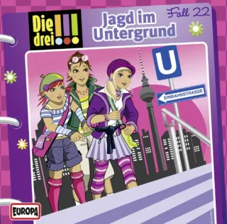022/Jagd im Untergrund [Audio CD] Die drei !!!