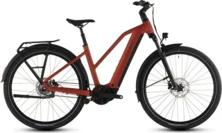Cube Touring Hybrid Comfort SLX 800 Wh E-Bike Trapeze 28" chilli'n'chrome 46 cm | Dienstrad-Leasing möglich