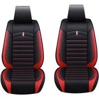AUDEW Autositzbezug, 2-tlg., Universal Elegant Auto Sitzbezug Sitzschoner Set Vorne Kunstleder