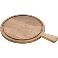 LEONARDO Schneidebrett MATERA, Massivholz, (1-St), Ø 27 cm