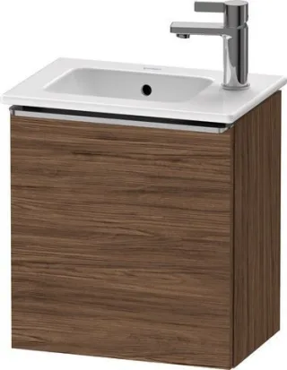 Duravit D-Neo Waschtischunterbau wandhängend Nussbaum dunkel Matt 410x274x440 mm - DE4259R70210000 DE4259R70210000