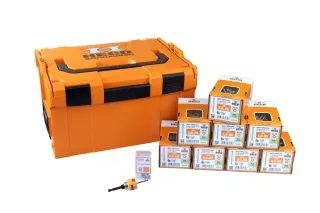 HECO L-BOXX 238 Terassenset Liko A2, Terrassenbelagschrauben 5,0x60, Linsensenkkopf - 63106