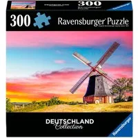 Ravensburger Puzzle Deutschland Collection, Die Windmühle von Klütz, 300 Puzzleteile, Made in Europe