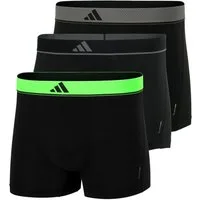 adidas Sportswear Trunk Trunk Active Micro Flex Eco (3-St., 3er Set) mit Markenlogo auf dem Bund