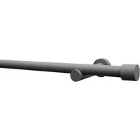 SCHÖNER WOHNEN-Kollektion Gardinenstange Set Mira 1-Lauf Ø 25 mm, Ø 25 mm, 1-läufig, mit Bohren, Holzwerkstoff, mit Bohren, verschraubt, Wandmontage Gardinenstangen Set Mira Ø 25 mm