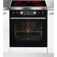 GORENJE Elektro-Herd-Set Black Set 4, mit 1-fach-Teleskopauszug, Aqua Clean, 300 °C Pizzafunktion. Pizza wie aus dem Steinofen